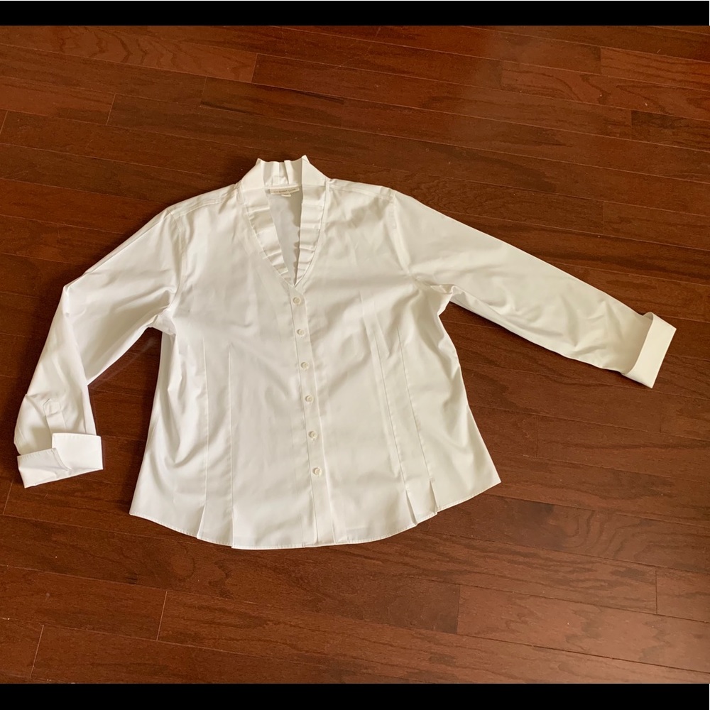 Classic White Blouse